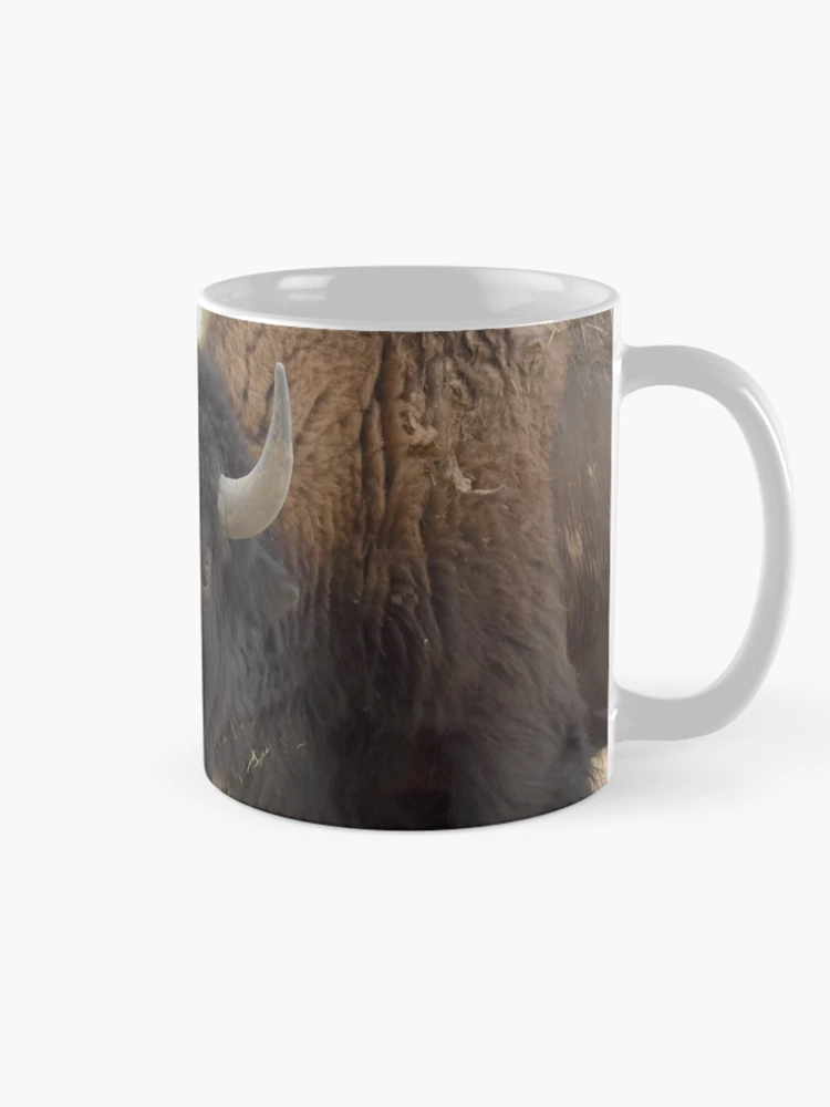 Thumbnail 3 of 6, Coffee Mug, Bison designed and sold by RDeleansDesign.