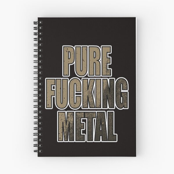 Item preview, Stay Fierce and liberated with this genre and metallic tee "Pure Fucking Metal" design designed and sold by Customdesign200.