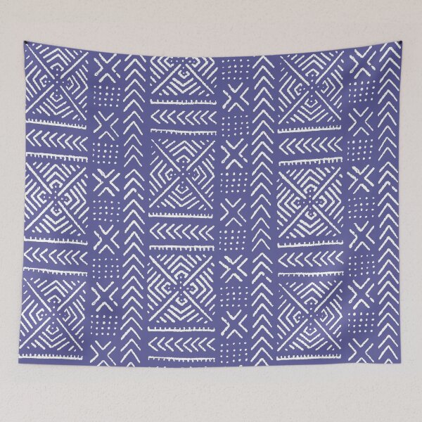 Item preview, Line Mud Cloth // Iris designed and sold by TLTextiles.