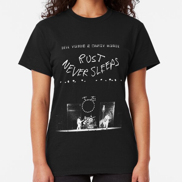 Neil Young-Rust never Sleeps-Music,Folk,Rock-Guitar-Grunge Classic T-Shirt