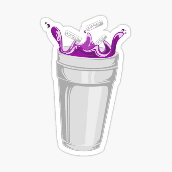 Purple Drank Sticker Sticker