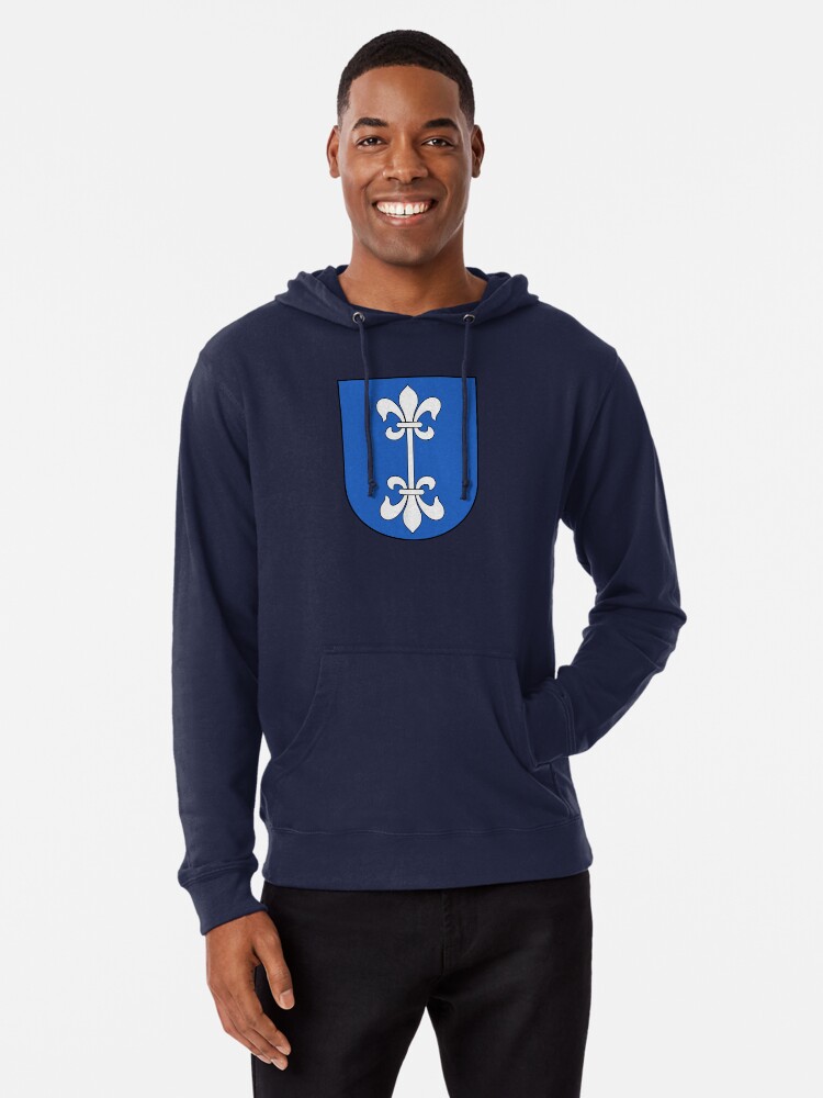 Dietikon Wappen Schweiz Leichter Hoodie Von Tonbbo Redbubble