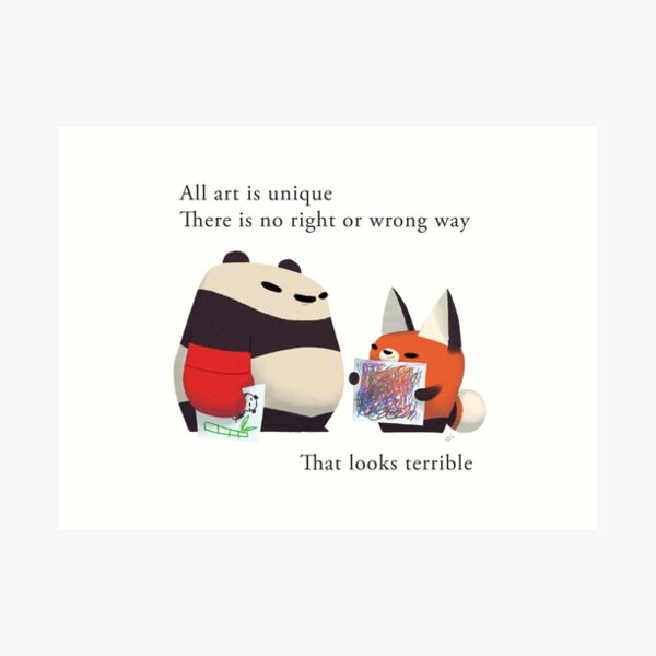 Art Pandas Art Print