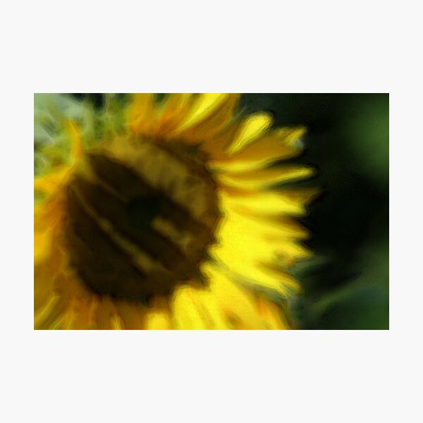 Melting Sun Photographic Print