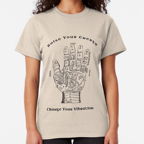 Raise Your Energy Change Your Vibration (black) Classic T-Shirt