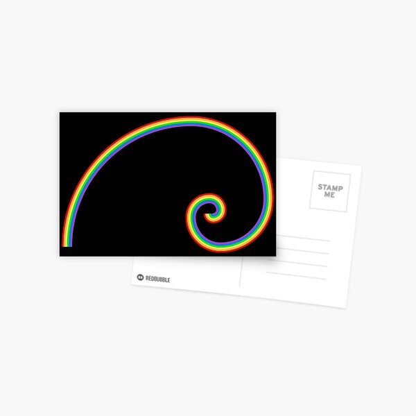 Item preview,  Fibonacci Rainbow designed and sold by SymbolGrafix.