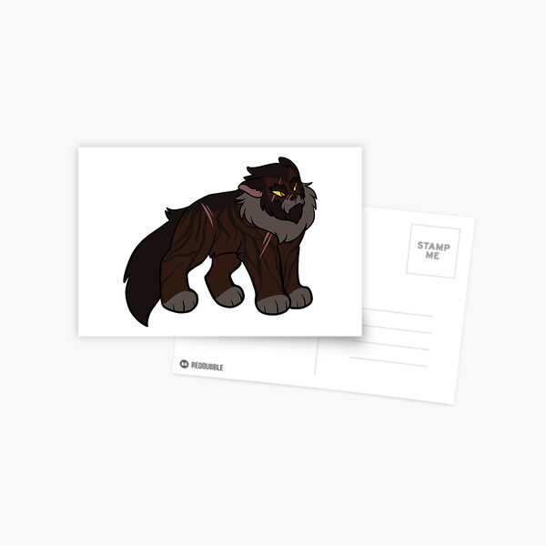 Tigerstar II Tigerheart Warrior Cats Postcard for Sale by alicialynne