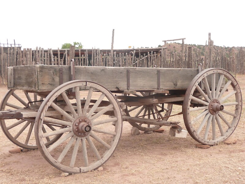"Old Dray Wagon." by Mywildscapepics Redbubble
