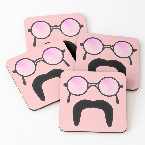 Item preview, Rose Colored Glasses and  Mustache designed and sold by Gravityx9.