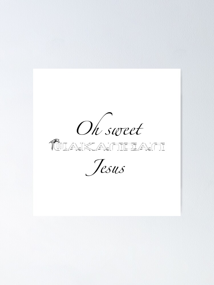 Thumbnail 1 of 3, Poster, Wakandan Jesus designed and sold by FanFunDesigns.