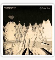 weezer pinkerton radiohead kid a Sticker