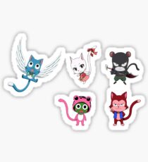 Fairy Tail Cats Sticker