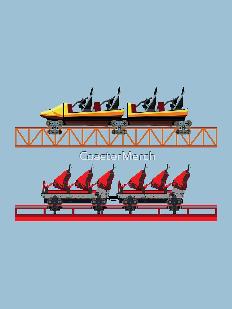 Holiday Park Coaster Car Design - Expedition GeForce! by CoasterMerch