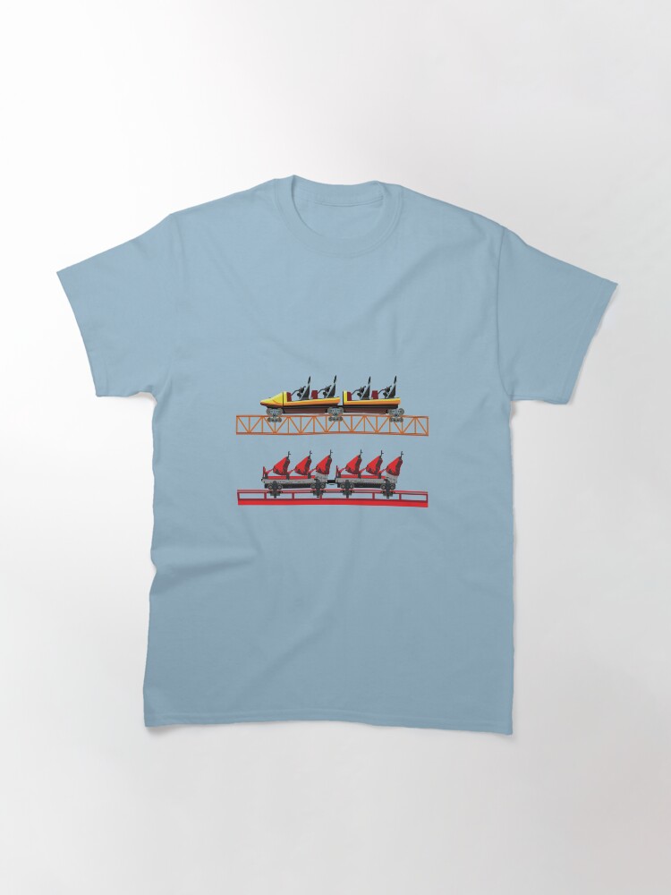 Alternate view of Holiday Park Coaster Car Design - Expedition GeForce! Classic T-Shirt