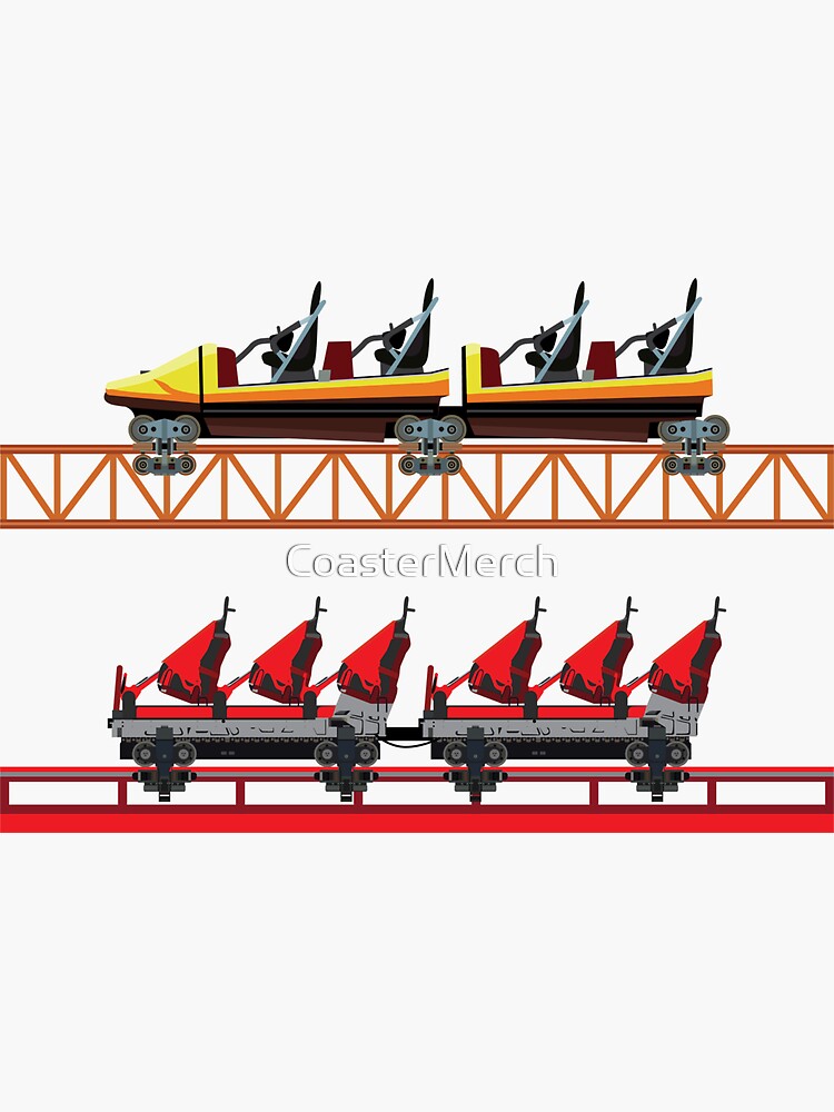 Holiday Park Coaster Car Design - Expedition GeForce! by CoasterMerch