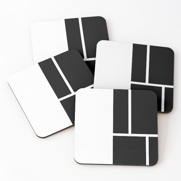 Item preview, Black and White Color Block designed and sold by wordznart.