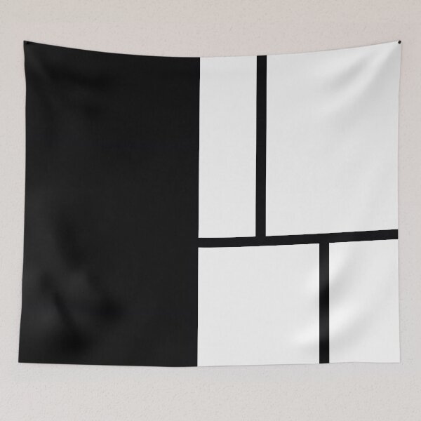 Item preview, White and Black Color Block designed and sold by wordznart.