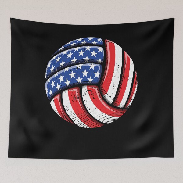 Item preview, Volleyball American Flag 4th of July T shirt Kids Boys Girls designed and sold by LiqueGifts.