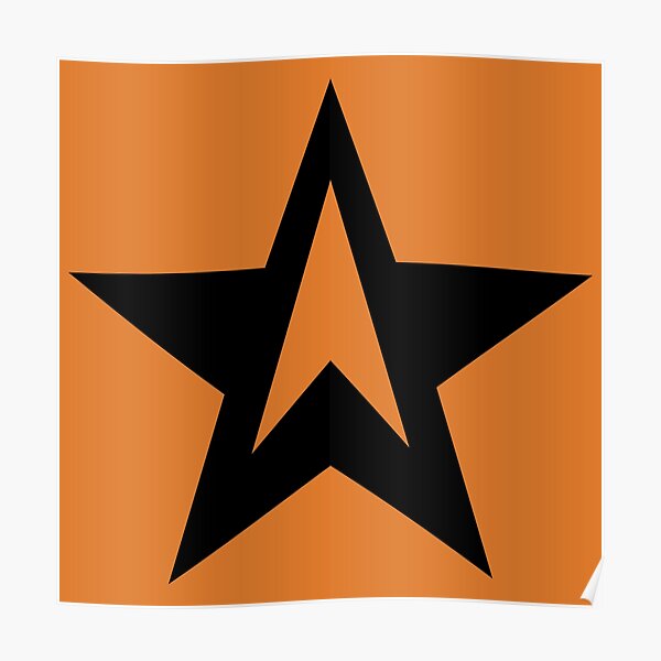 Hue Ember Costume Symbol Poster