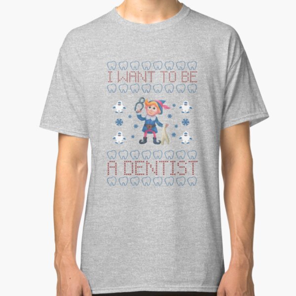 Hermey the Elf- I Want to be a Dentist Classic T-Shirt