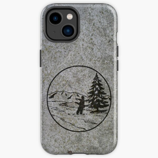 fly fishing iPhone Tough Case