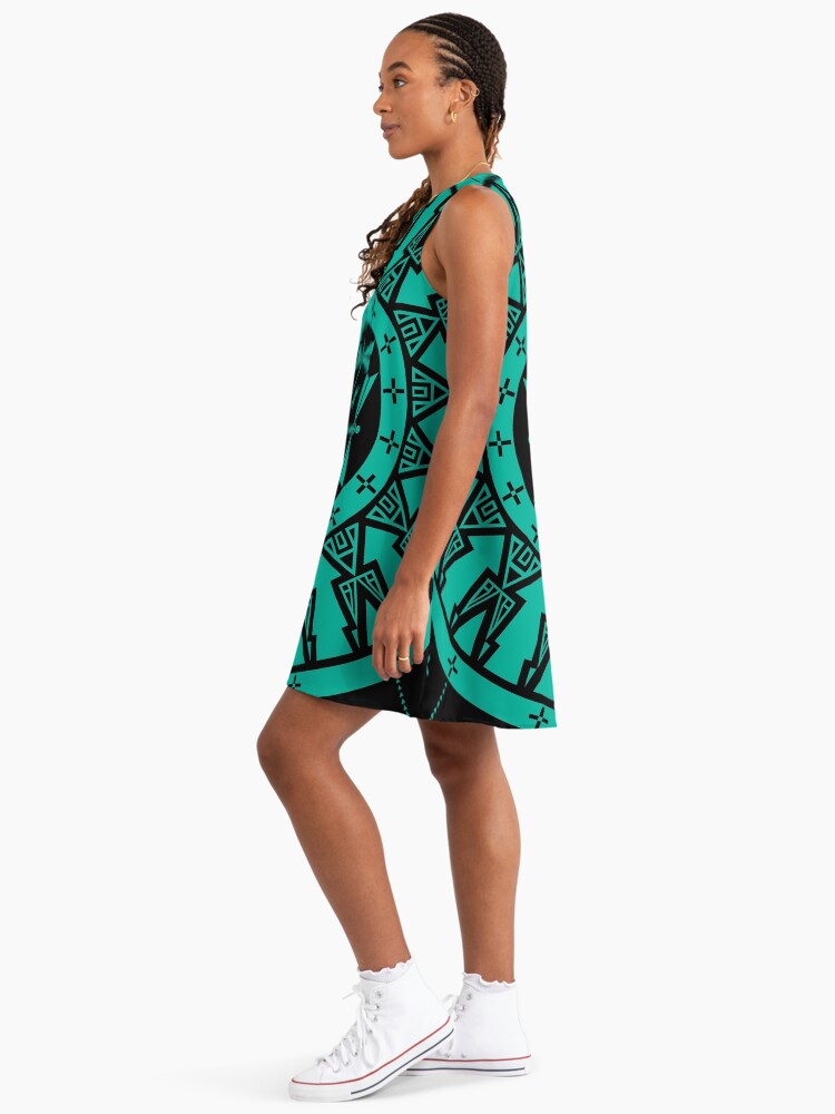Dragonfly (Aqua)" A-Line Dress for Sale by MelvinWarEagle | Redbubble