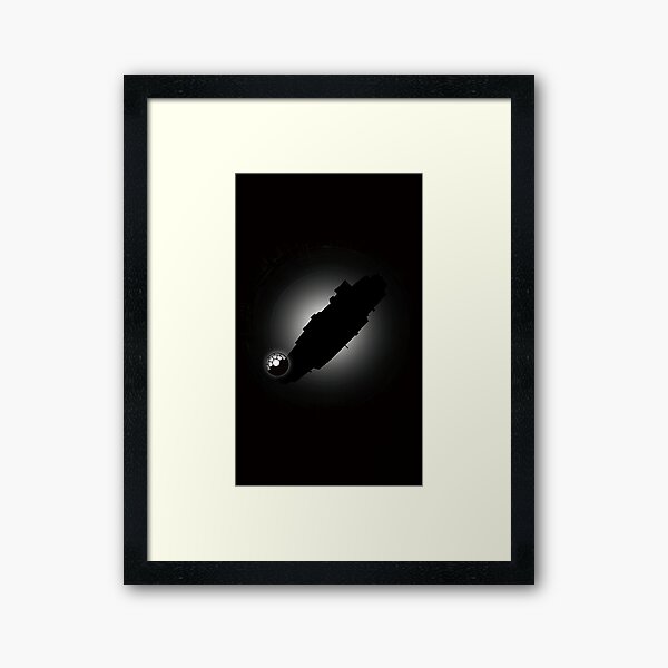 Millennium Falcon Framed Prints Redbubble