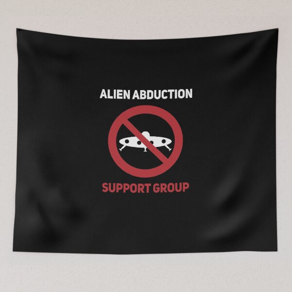 Item preview, Alien Abduction Support Group T-Shirt designed and sold by Joepseudo.