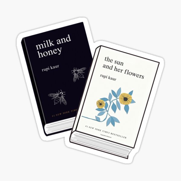 Poetry Books Sticker