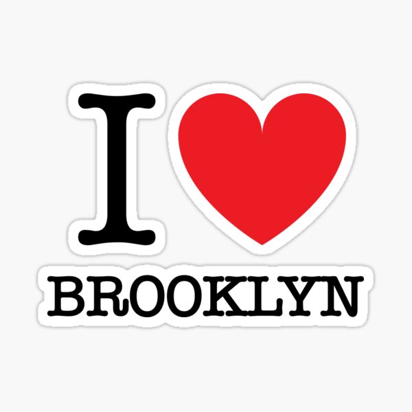 Artikel-Vorschau von I HERZ BROOKLYN, designt und verkauft von MasterpieceArt.