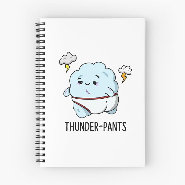 Item preview, Thunderpants Funny Cloud Weather Puns  designed and sold by punnybone.