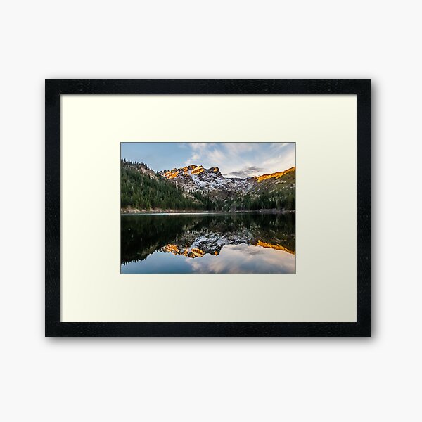 Sardine Lake Framed Art Print