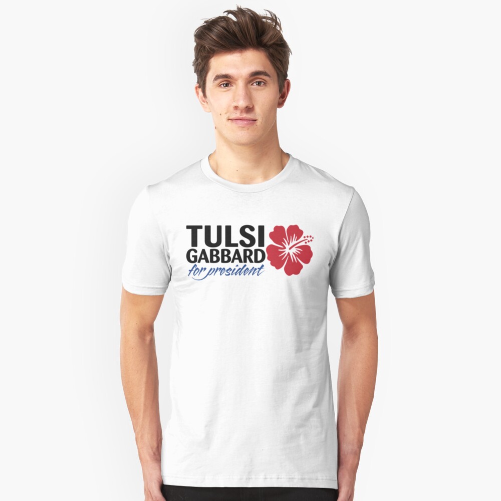 Tulsi Gabbard for President 2020 Slim Fit T-Shirt