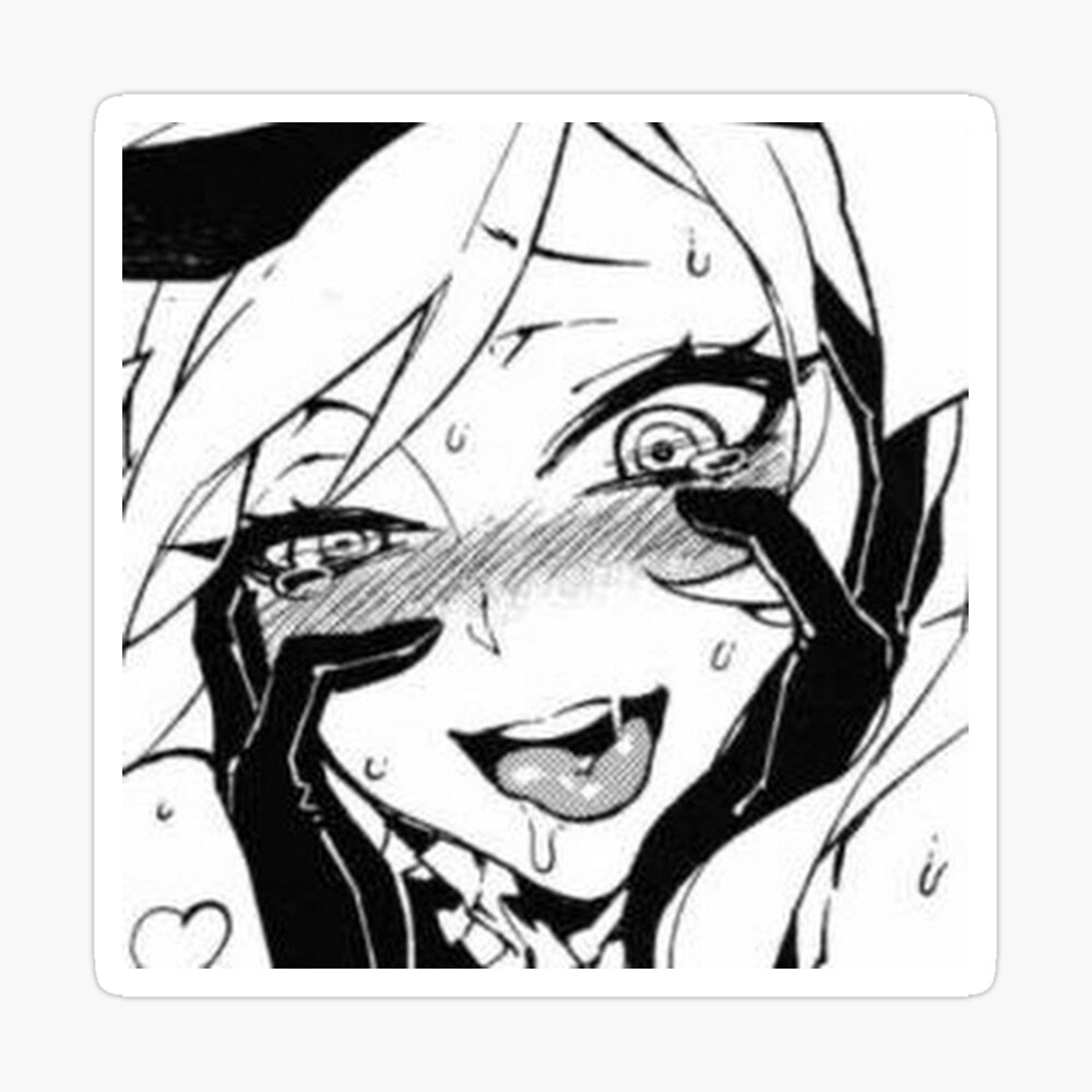 hentai face Poster for Sale by krysten4 | Redbubble