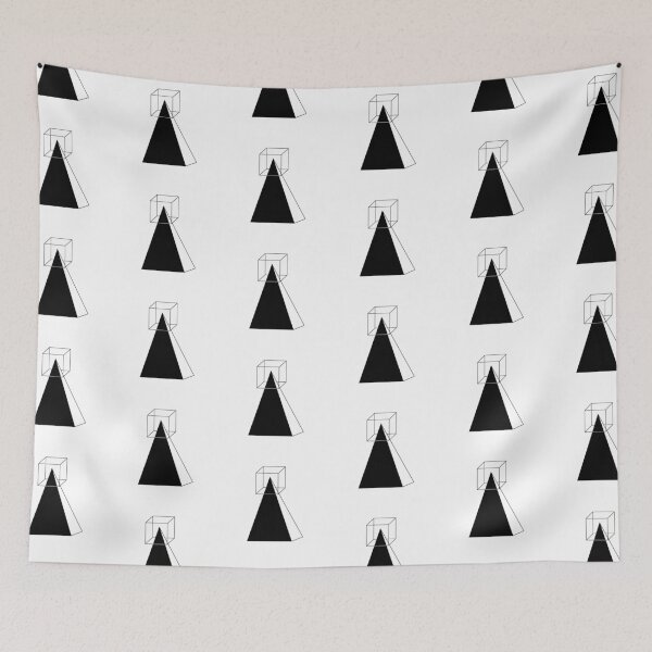 Item preview, Black Geometric Symbol designed and sold by Rocket-To-Pluto.