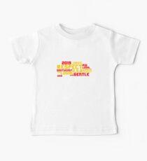 Chinese New Year 2019 Pig Word Cloud T-Shirt Baby Tee