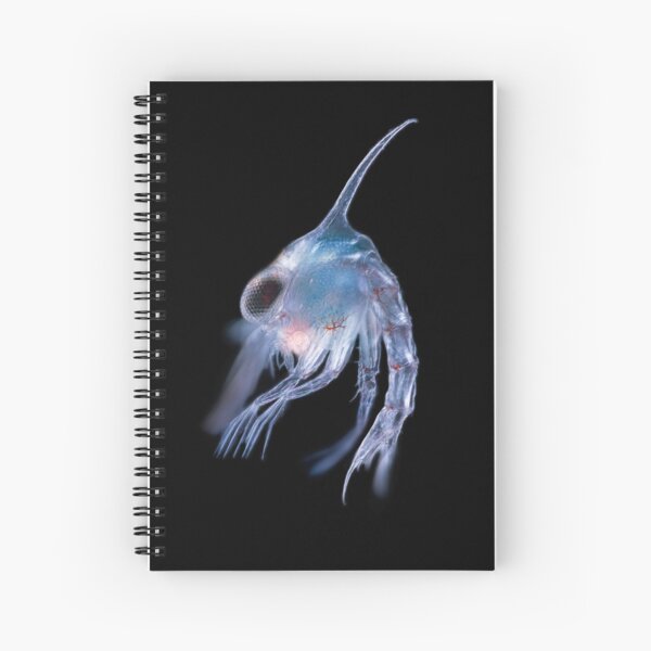 Crustacean planktonic larva Spiral Notebook
