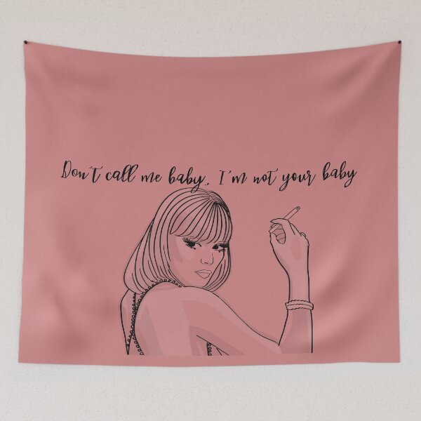 Item preview, Don't Call Me Baby designed and sold by Art by Loyal.