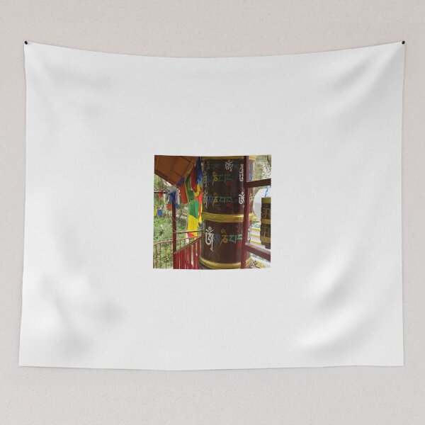 Item preview, Buddhist prayer wheels spinning  Rewalsar, India, Hp designed and sold by KARTICK DUTTA.