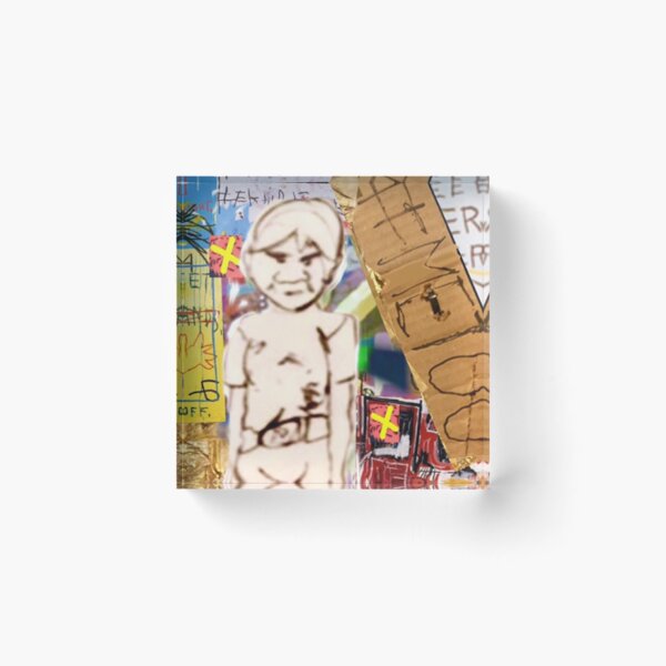 Item preview, Street POP Print Painting Graffiti Abstract Contemporary Modern Chic Colors Shapes Stencil Drip designed and sold by Reuv.