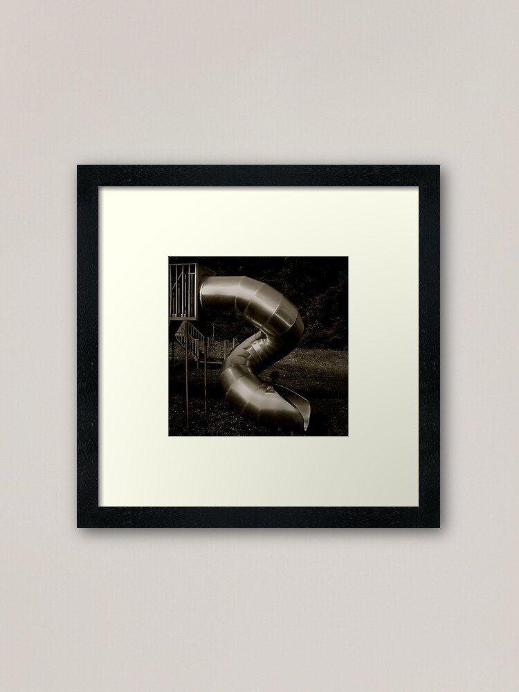 Alternate view of Slide Framed Art Print