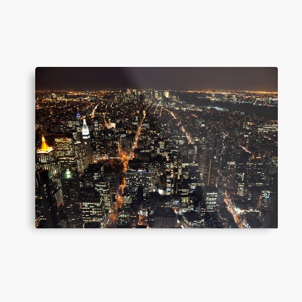 New York, New York! Metal Print