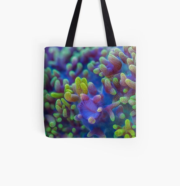 Corallimorph All Over Print Tote Bag