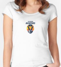 Camiseta entallada de cuello redondo Aviadores de las vegas