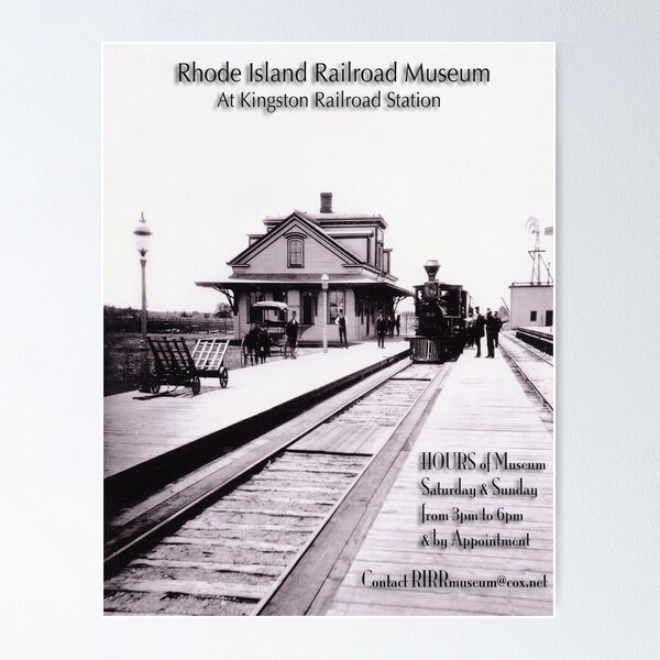 Item preview, Kingston Station 1875 - Rhode Island - Poster designed and sold by Jack McCabe.