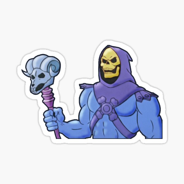 Skeletor Sticker