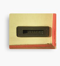 Slot Canvas Print