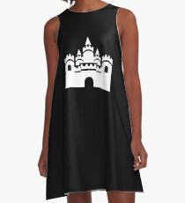 White Castle Icon A-Line Dress