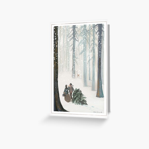 FirstFraserTree Greeting Card