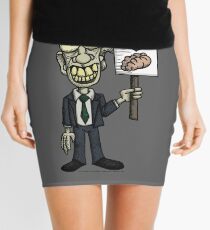 I Heart Brains Mini Skirt